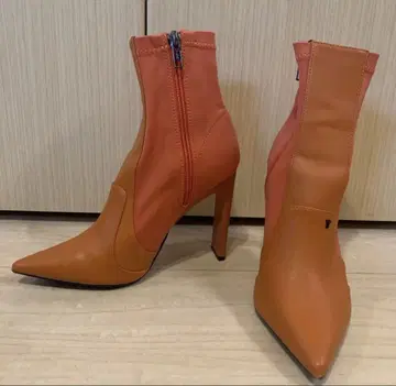 YELLO 오렌지 부츠 S