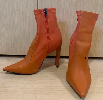YELLO 오렌지 부츠 S
