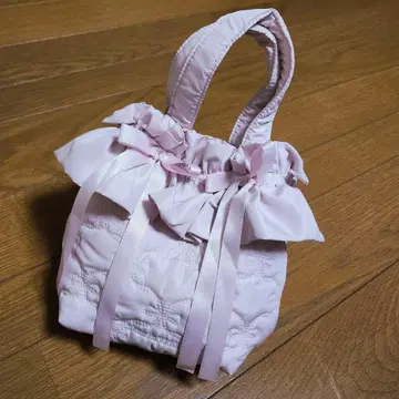 메종 드 플뢰르 핑크 매니아 리본 백