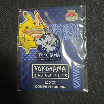 [미개봉 새상품] WCS 2023 YOKOHAMA 피카츄 핀즈 핀 배지