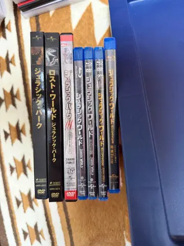 쥬라기 공원 DVD 7장 세트