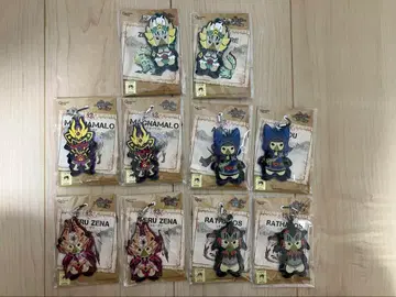 새상품 몬스터 헌터 라이즈: 선브레이크 러버 마스코트 전 5종 x 2세트