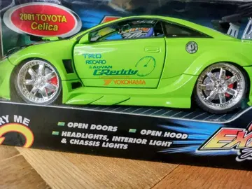 빛나는! 2001 TOYOTA Celica 1:24 다이캐스트 모델