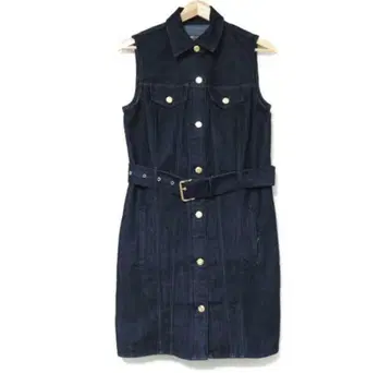 MICHAEL KORS 마이클코어스 슬리브리스 데님 원피스