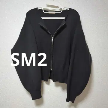 SM2 크루넥 지퍼 가디건