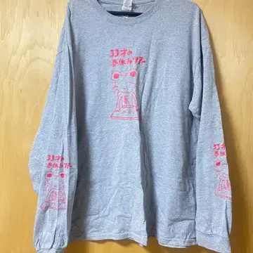 신세이캄맛테찬 33살의 봄 방학 투어 롱T 그레이