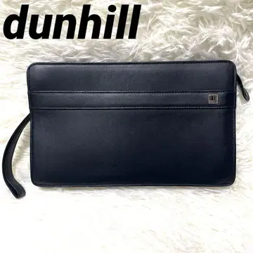 dunhill 던힐 클러치백 세컨드 백 블랙 가죽
