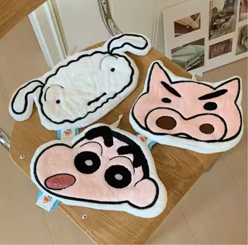 짱구는 못말려(크레용 신짱) 캐릭터 타월 2개 세트