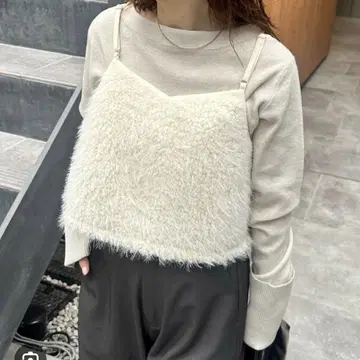 보아 뷔스티에 set 니트