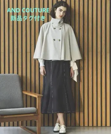AND COUTURE 숏 케이프 코트 택 포함 새상품