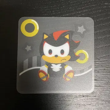 쉐도우 클리어 코스터 SEGA 세가 스토어 SONIC&FRIENDS