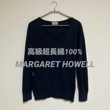 MARGARET HOWELL x JOHN SMEDLEY 콜라보 V넥