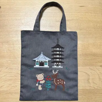운경전 한정판 패밀리아 토하쿠 콜라보 토트백 국립박물관
