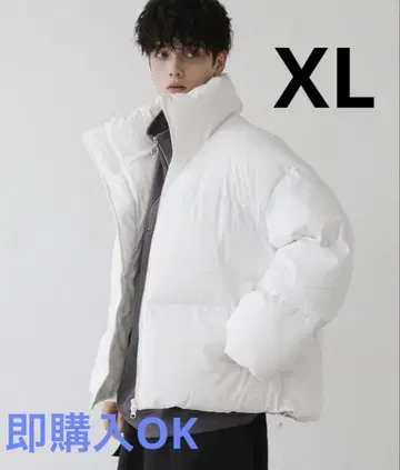 볼륨 하이넥 에코 다운 자켓 XL