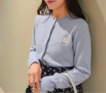 Lily Bear 컴팩트 니트 가디건