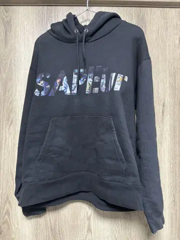 SAPEur 후드티 블랙