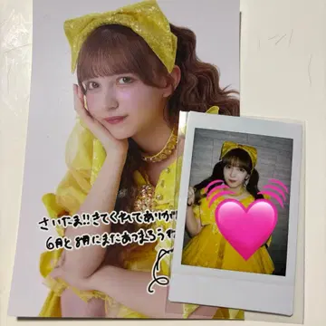 하야세 노엘 혜택회 촬영 폴라로이드