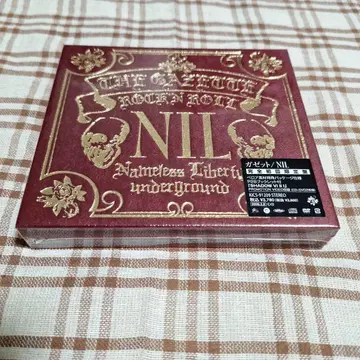 THE GAZETTE(NIL) 초회 한정판 미개봉 새상품 가제트