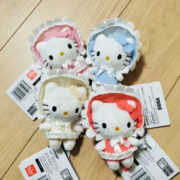 키티 산리오 컬러풀 보닛 4종 산리오 캐릭터즈
