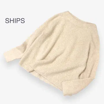 새상품급 SHIPS 울 모헤어 혼방 니트 풀오버 F 일본제 쉽스
