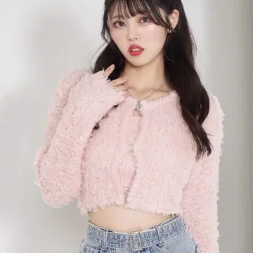 다리치 롱 퍼 니트 앙상블