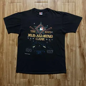 당시 물건 1993년 MLB 올스타 게임 티셔츠 USA제 L