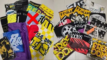 FTISLAND 라이브 티셔츠 타월 투어 굿즈 묶음 판매 세트