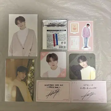 SEVENTEEN cafe 2021 정한 세트