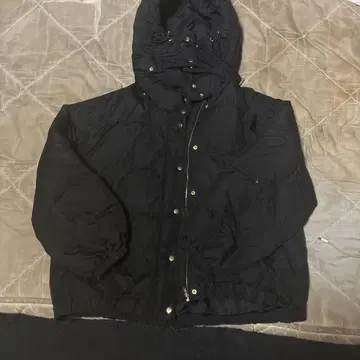 블랙 LL 사이즈 다운 자켓