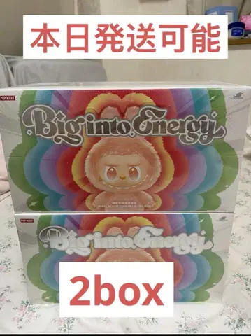 라부부 V3 Big Into Energy Labubu 봉제 인형 2박스