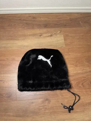 PUMA 블랙 플리스 골프헤드커버 자수