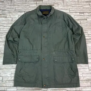 90s EDDIE BAUER 헌팅 자켓 그린
