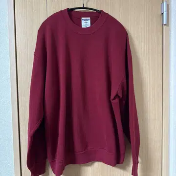 JERZEES made in USA XL 사이즈 버건디 맨투맨