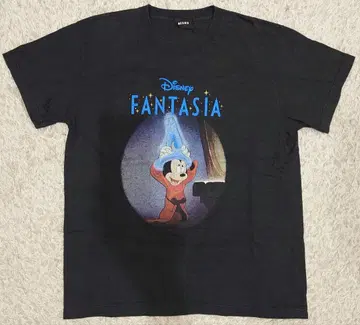BEAMS Disney FANTASIA T셔츠 블랙