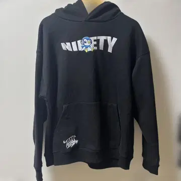 [컨디션 최상] 9090 x 프로젝트 팽도리 후드티 블랙 M 레어 모델