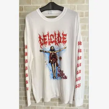 DEICIDE 긴팔 상의 밴딩T 밴드 티셔츠