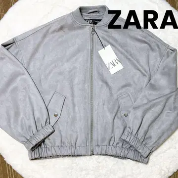 [ 새상품 ] ZARA 그레이 블루종 점퍼 XS