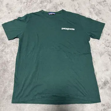 patagonia 다크 그린 T셔츠