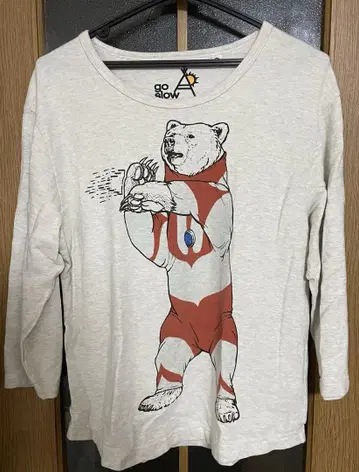 고 슬로우 카라반 x 울트라맨 콜라보 긴팔 롱 T 3