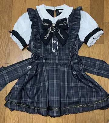 LIZLISA 백 카슈쿨 셋업 (그레이)