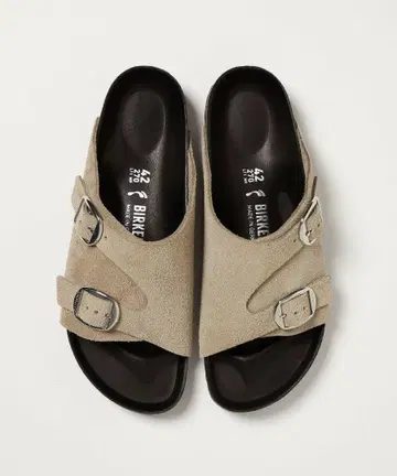 뷰티&유스 별주 BIRKENSTOCK 베이지 샌들 42