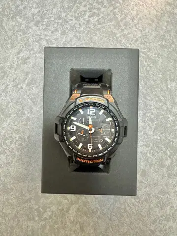 CASIO G-SHOCK 블랙/오렌지