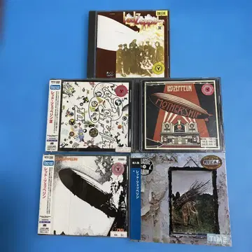 Led Zeppelin CD 5장 세트