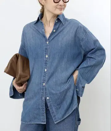 Deuxieme Classe 별주 Lee 데님 셔츠