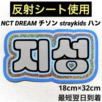 straykids 지성 nctdream 지성 한 네임보드