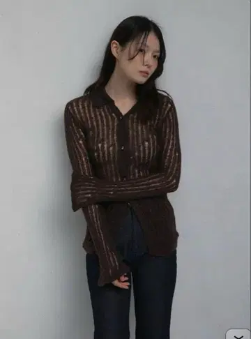 OHOTORO Feather Damage Cardigan