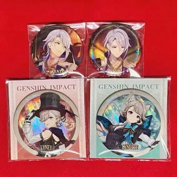 원신 캔뱃지 카미사토 아야토 리니 리넷