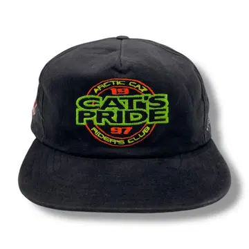 90s USA Arctic Cat CAT'S PRIDE 기업 로고 캡