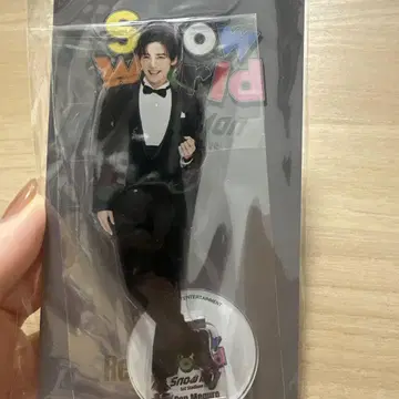 메구로 렌 SnowMan 아크릴 스탠드 SnowWorld 미개봉 새상품