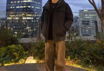 The North Face 다운 자켓 네이비